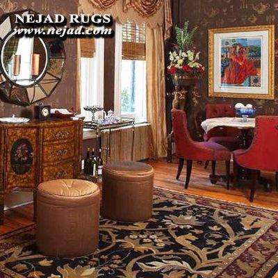 Nejad's Arts & Crafts Oriental Rug Design T017BKBR