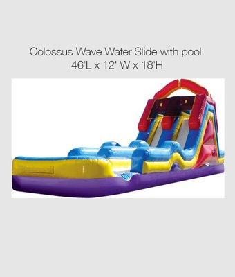 Colossus wet-dry slide