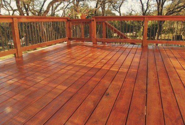 A new deck is a great place to host a gathering outside with friends and family.