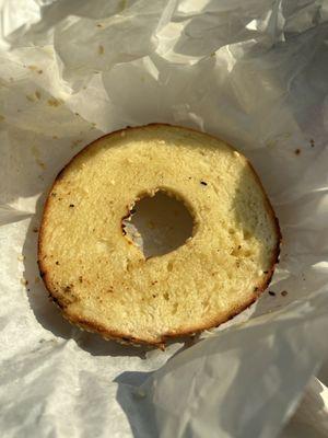 Bagel with $2.25 butter