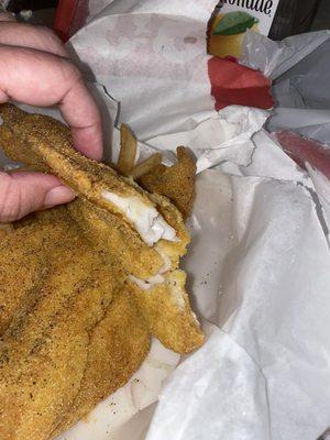 Catfish Fillet Dinner