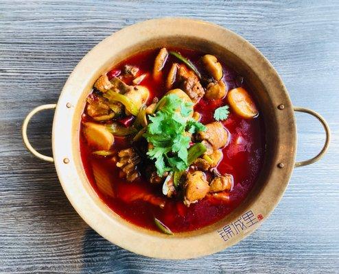 Braised chicken with Chinese yam of Chongqing 重庆芋儿鸡