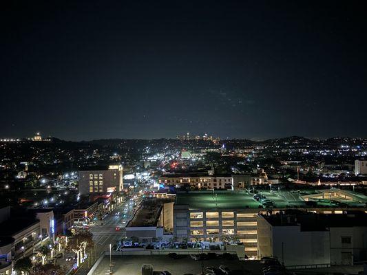 Night View of Glendale Galleria (from Brand Blvd.)