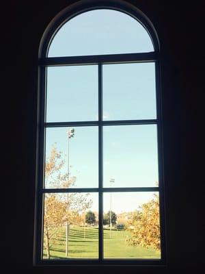 View from the Library, I really enjoy studying here, access to Internet, brightly lit, and it does not get to loud.