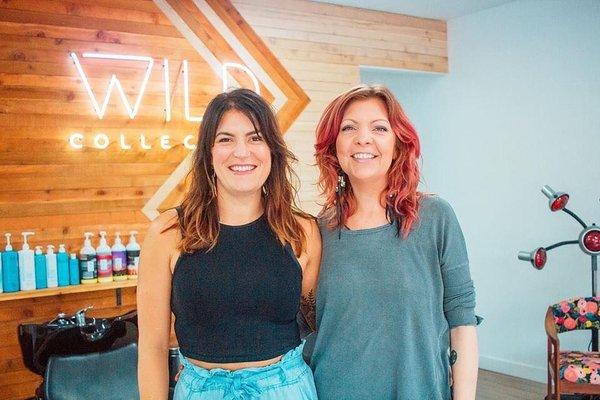 Sarah Paulus and Kristen Hills are the two owners of Wild Collective Salon