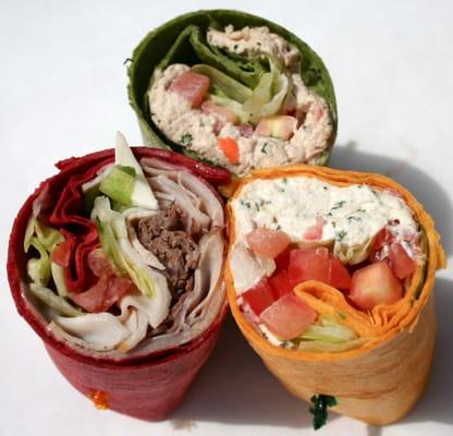 Variety of Wraps ~ see our website @ www.icehousedelivers.com