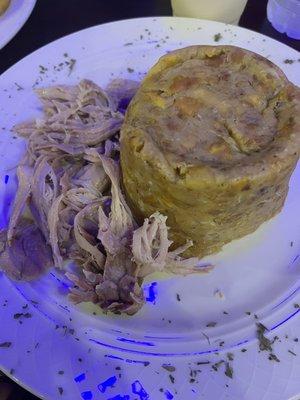 Mofongo with Pernil