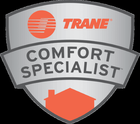 We are an authorized Trane Comfort Specialist.