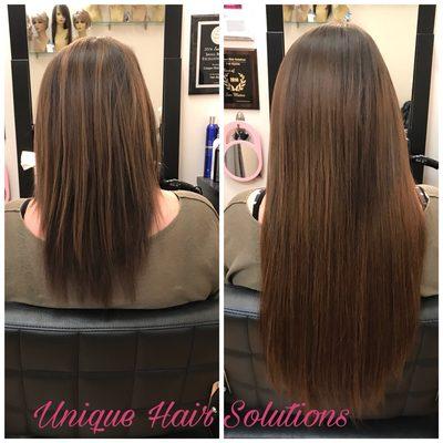 22" double drawn extensions