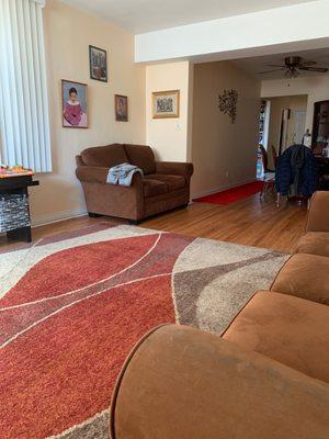 Beautiful refinished wood floors