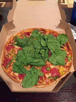 Not what I imagined when I asked for spinach..