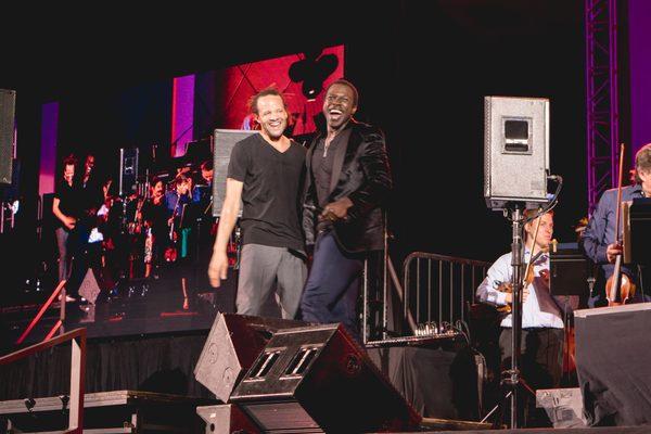 We feature a plethora of talent every concert. For GLOW/TOWN, Tap legend Savion Glover and Hamilton star Joshua Henry captured audiences.