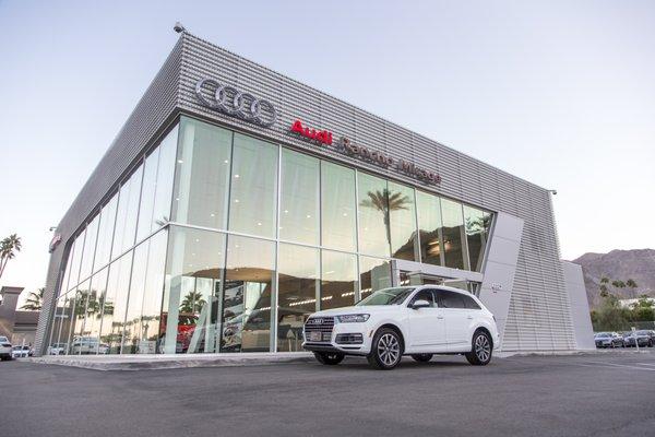 Audi Rancho Mirage store front!