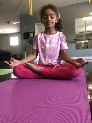 Kids that meditate