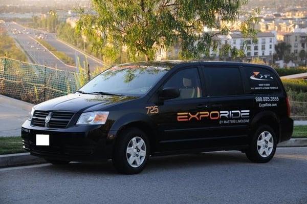 Expo Ride by Masters Limousine Airport Transportation, To and From LAX, LGB, SNA, BUR and Cruise Terminals up to 4 Passengers