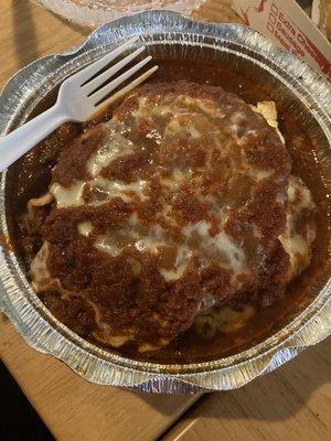 Veal parm lasagna