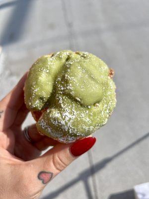 Matcha Green Tea Eclair Puff