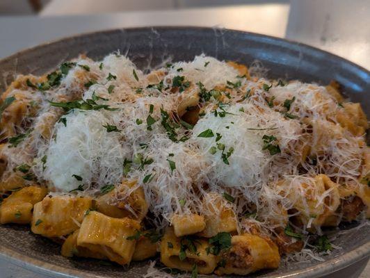 Rigatoni Bolognese