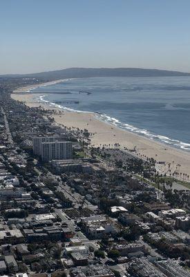 Santa Monica shoreline