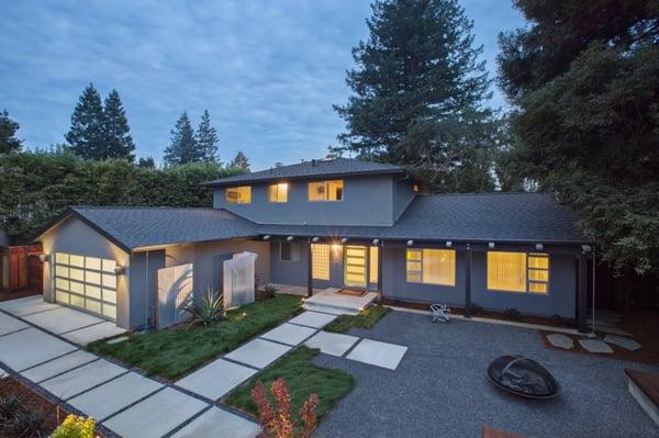 Existing Heavy Shake Roof removed, CertainTeed Landmark TL shingles installed, color Moire Black