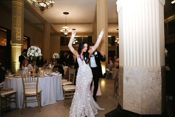 The Grand Ballroom Wedding Reception - @tonigphoto