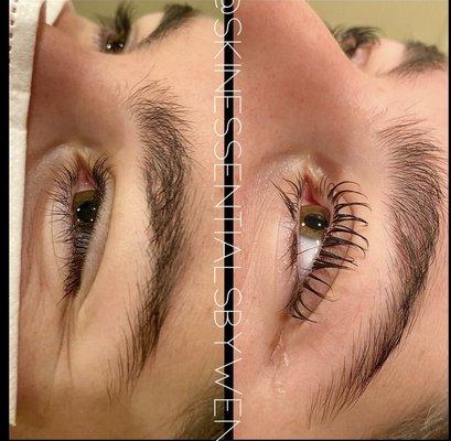 Lash lift and tint! The service takes about two hours and lasts 6-8 weeks!