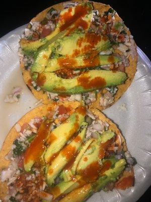 I made these with there ceviche it's so bomb my family loves it