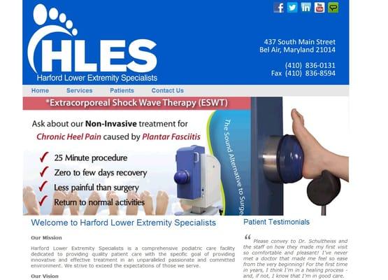 Visit our website: www.hlsfootcare.com