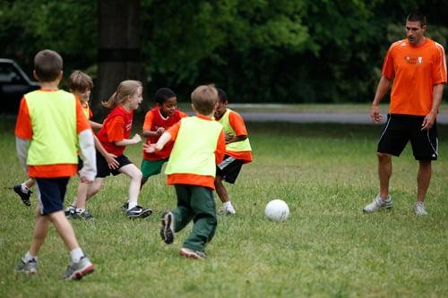 Soccer Shots Premiere scrimmage