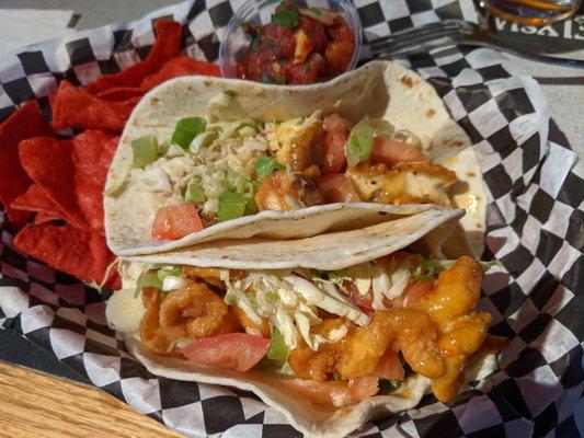 Taco Tuesday: Pow Wow Shrimp and Chicken Tacos combo for $8.