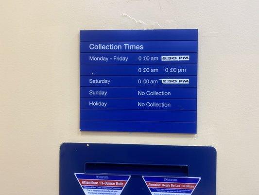 Collection Times located inside the Mobil gas station.