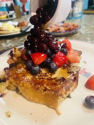 Lemon Blueberry French Toast