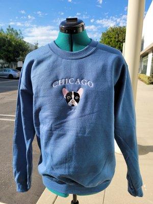 Chicago Embroidery Sweatshirt