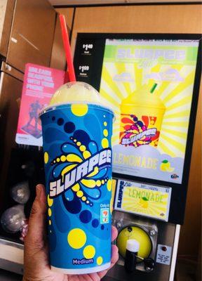 First time trying a Slurpee! Where have I been?!