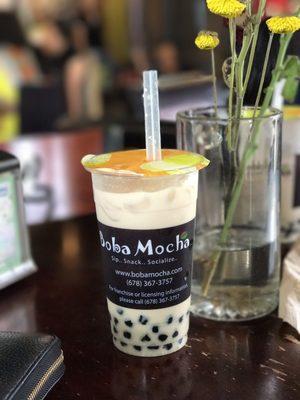 Coconut milk tea (Black tea infused with coconut)