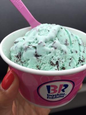 Mint chocolate chip!