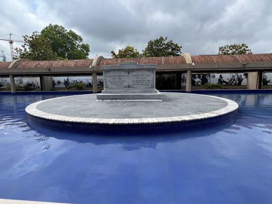 MLK's resting place.