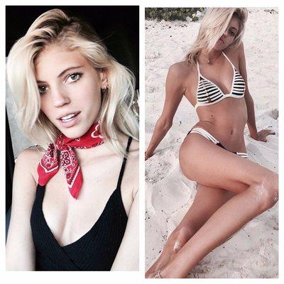 Before and after of our client Devon Windsor