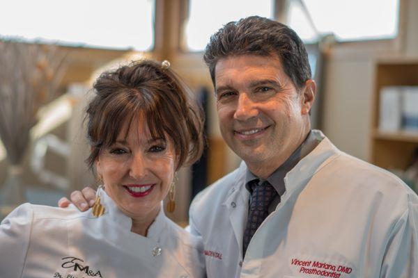 East Longmeadow dentists Dr. Lisa Emirzian and Dr. Vincent Mariano