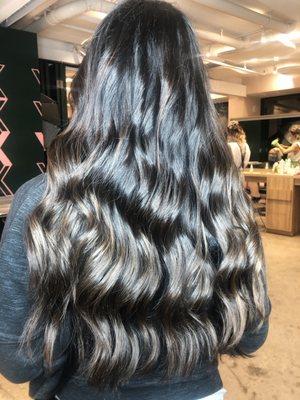 natural looking balayage