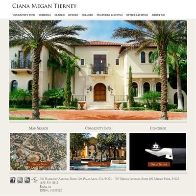 real estate website for cianatierney.com