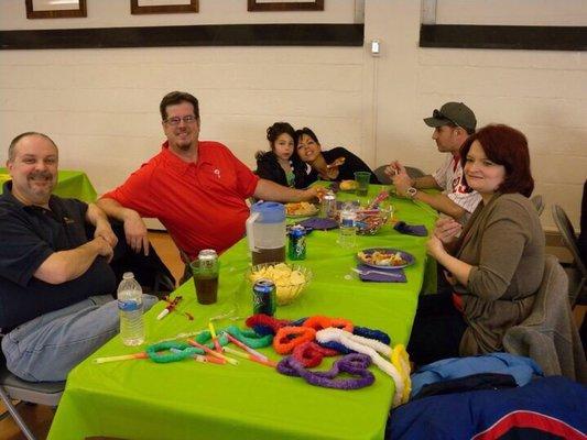 Banquet room at Programs Employing People.