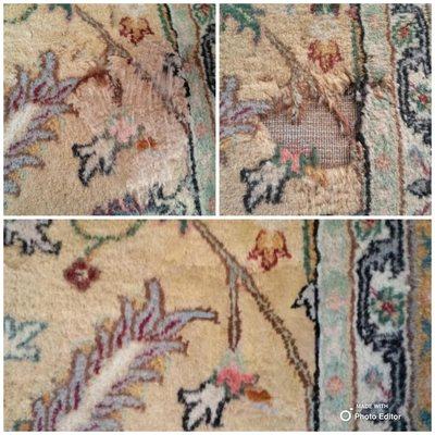 Expert rug restoration services