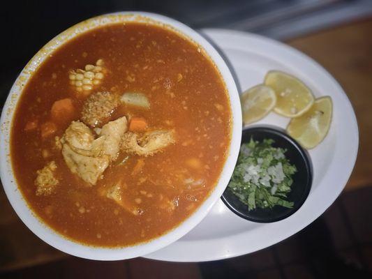 Caldo de pata de Res