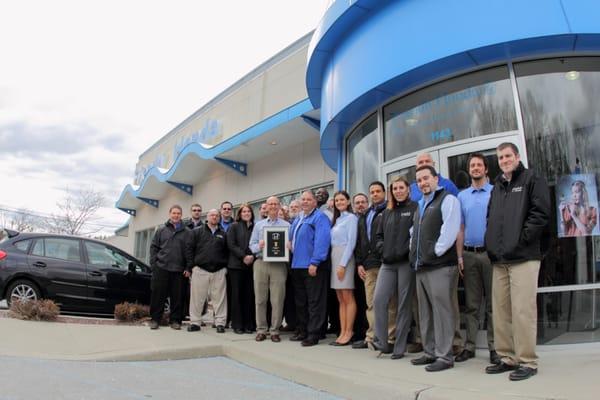 SIX time consecutive winner of Honda's coveted President's Award for Customer Service Excellence!