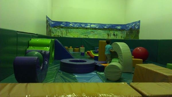 Soft playroom for little kids