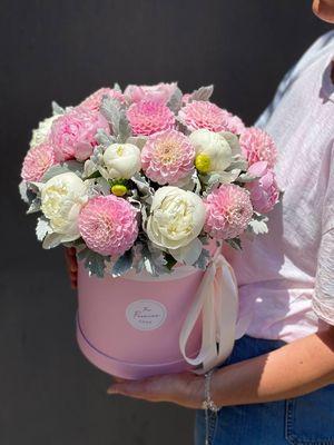 Peonies and Dahlias