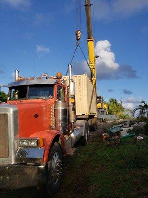 Container moves to Maui