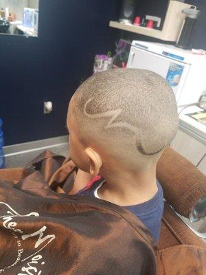 Kids cut with design