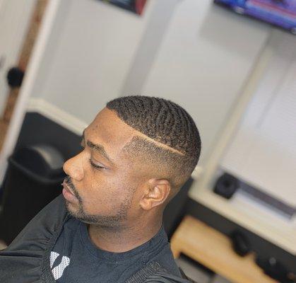 Skin Fade done by Aaron